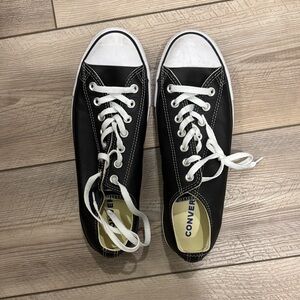 Converse Monochrome Lace-Up Sneakers